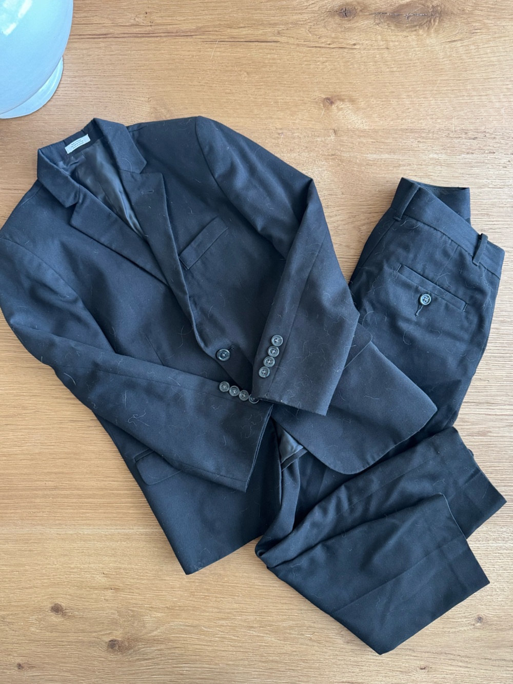 Boys Calvin Klein black suit